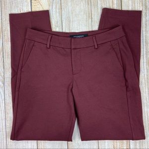 Stitch Fix LIVERPOOL Red Knit Skinny Ankle Pants